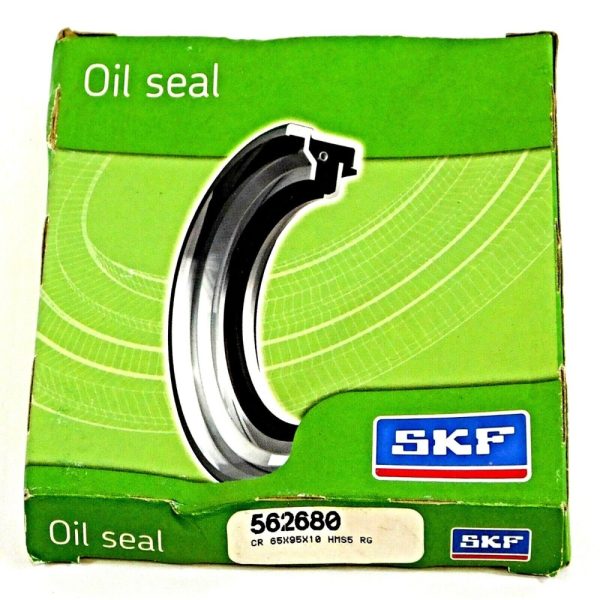 SKF 562680 Oil Seal 65 mm x 95 mm x 10 mm Single Lip with Spring HMS5