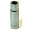 Westward 53YU85 1/2" x 1/2" x 3" 6-Point Alloy Steel Socket - Image 3