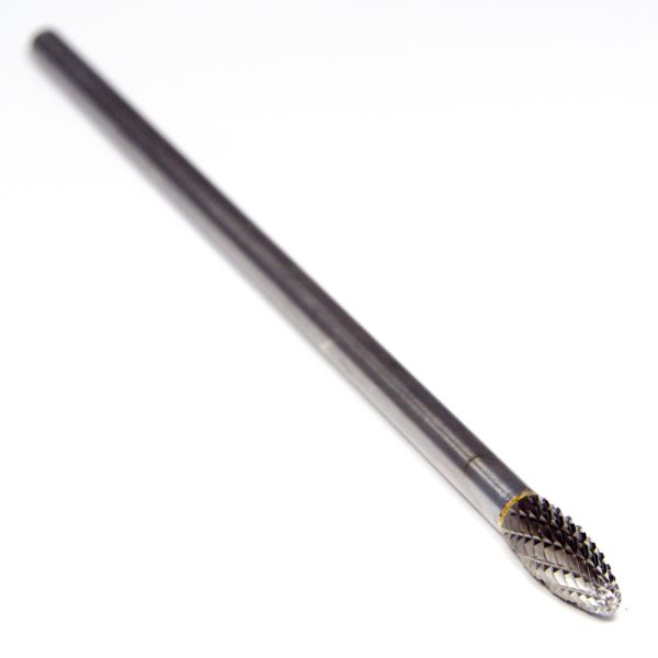 MTC 67358 Carbide Flame Burr 0.3125" SH-2 L6 D/C