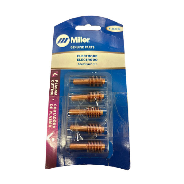 Miller 212724 60A For Miller ICE-60T Plasma Torch Electrode (2 Packs of 5) - Image 3