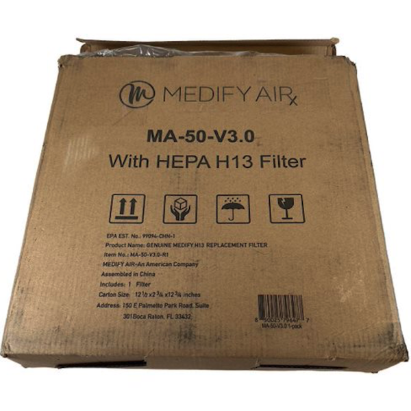 Medify Air MA-50-V3.0-R1 True HEPA H13 Replacement Filter - Image 4