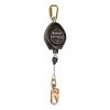Safewaze FS-FSP1220-G 20' Cable SRL with Fall Indicator Snap Hook