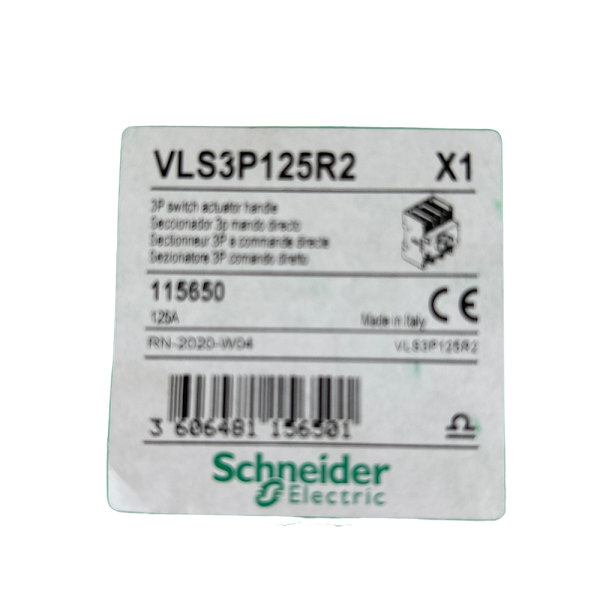 Schneider Electric VLS3P125R2 125A 480V 3PH 3P DIN Rail Disconnect Switch - Image 4