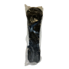 Universal 5T459 Universal Size Unisex Black Plastic Knee and Shin Guard - Image 2