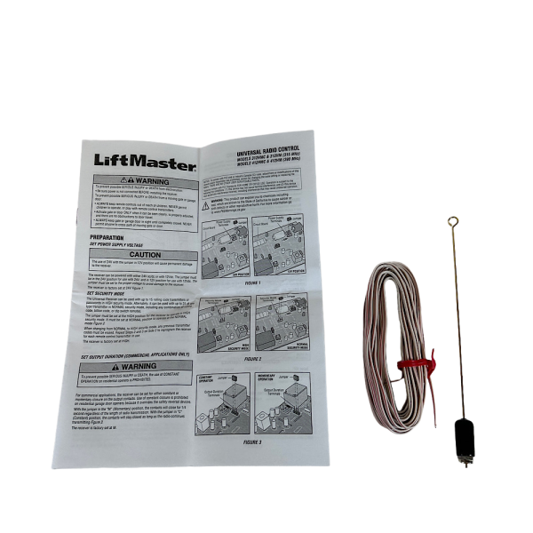 Liftmaster 312HM 4" x 200' 315 MHz Universal Coaxial Receiver - Image 3