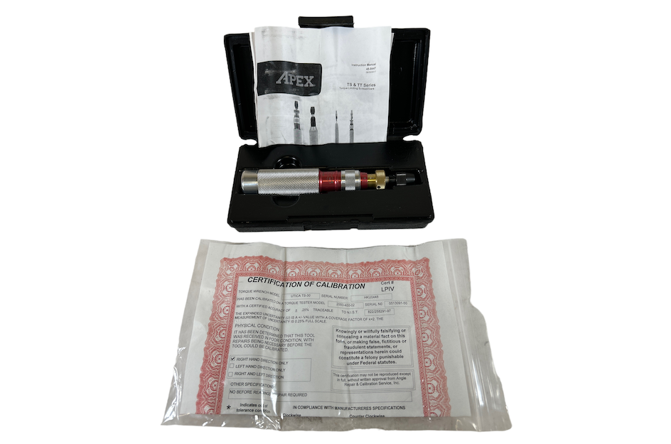 Utica TS30 Torque Limiting Screwdriver Dan
