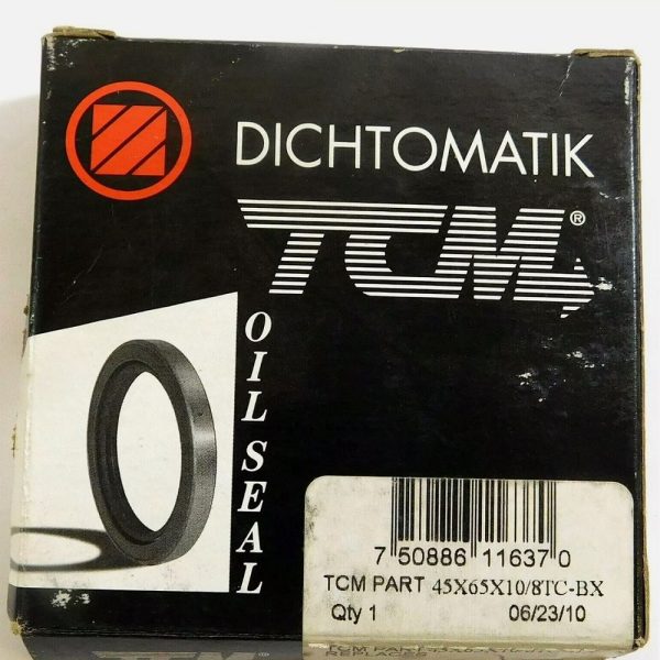 TCM 45X65X10/8TC-BX 45 mm x 65 mm x 8 mm Nitrile Oil Seal - Image 4