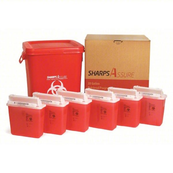 Sharps Assure SA28GU-5Q Sharps Container