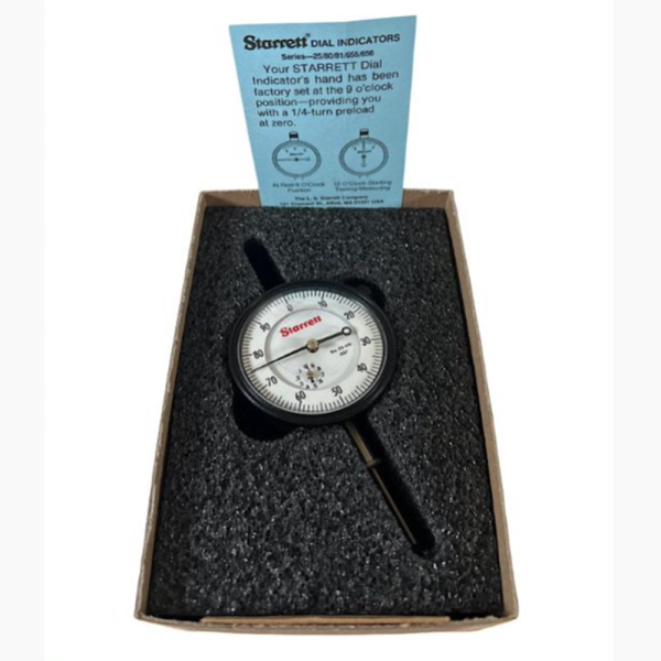 Starrett 25-441P Dial Indicator