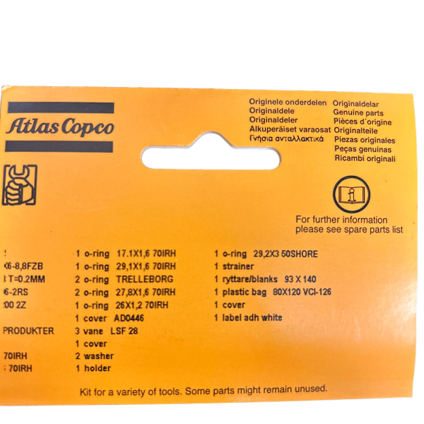 Atlas Copco 4081 0581 00 Service Kit