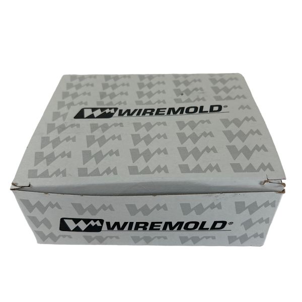 Wiremold V2417FO 4" 2400 Series Ivory Steel Internal FiberReady Elbow - Image 3