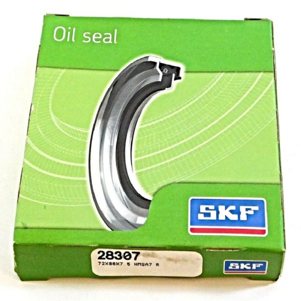 SKF 28307 72 mm x 86 mm x 7.5 mm Double Lip with Spring Nitrile Oil Seal - Image 3