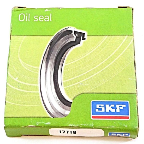 SKF 17718 1.75" x 3.061" x 0.375" CRWA1 Double Lip with Spring Nitrile Oil Seal - Image 3