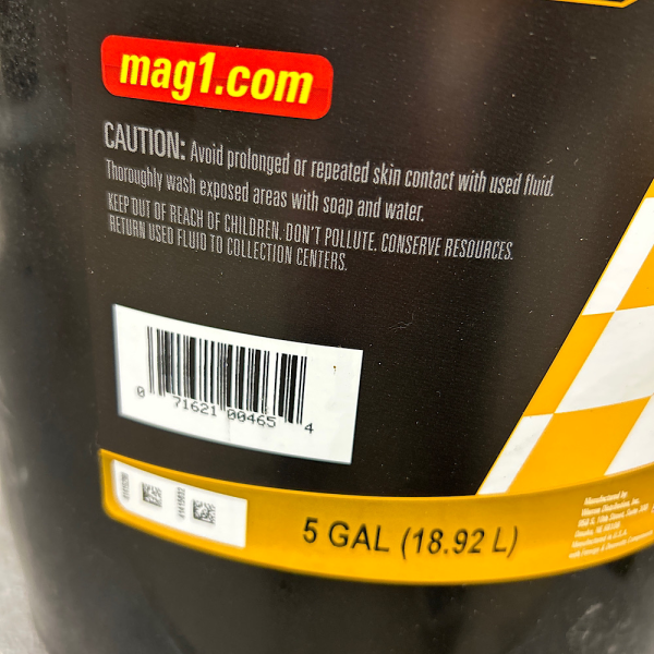 MAG 1 MAG00465 Hydraulic Oil