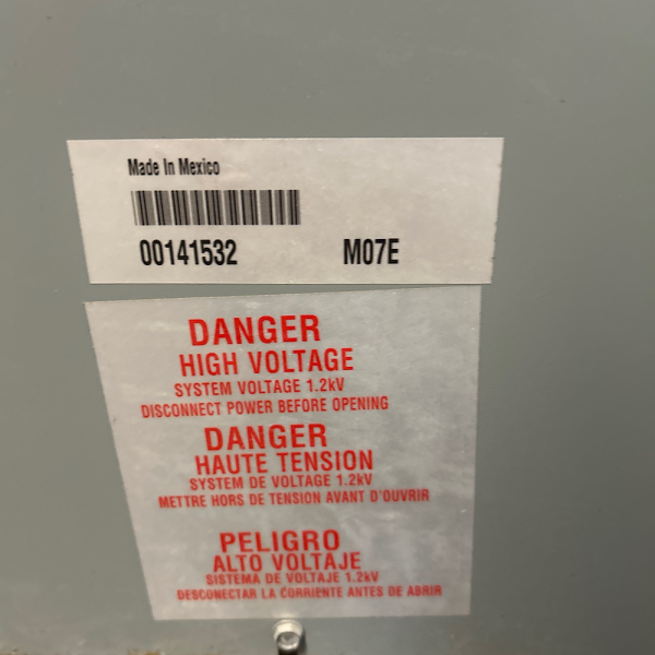 Hammond Power Solutions NMK075KD 75 kVA 3PH 480V Distribution Transformer - Image 8