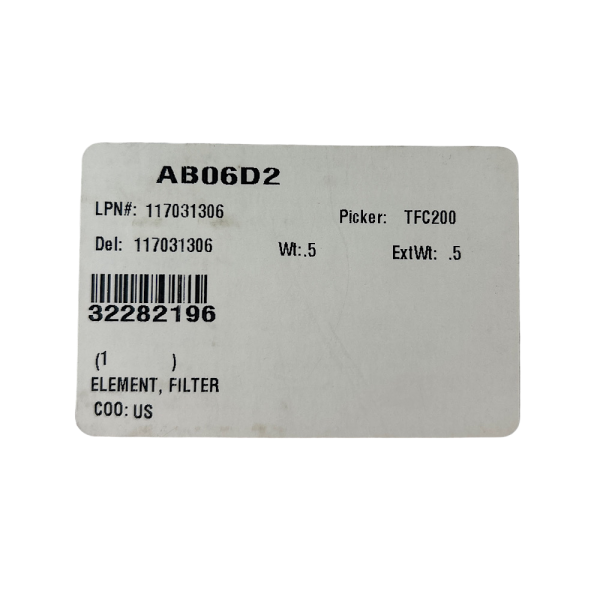 Ingersoll Rand 32282196 Air Filter