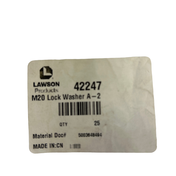 Lawson M20 Washers