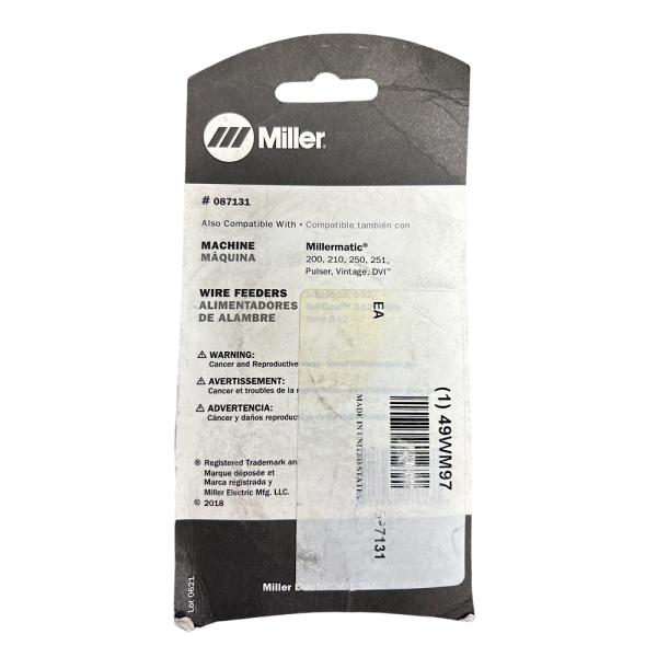 Miller 087131 Drive Roll Kit