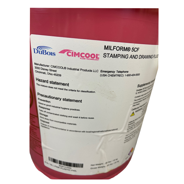 Cimcool B00614-P000 Straight Oil