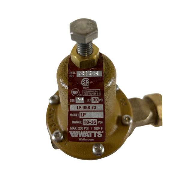 Watts 3/4 LFU5B-LP-Z3 Reducing Valve