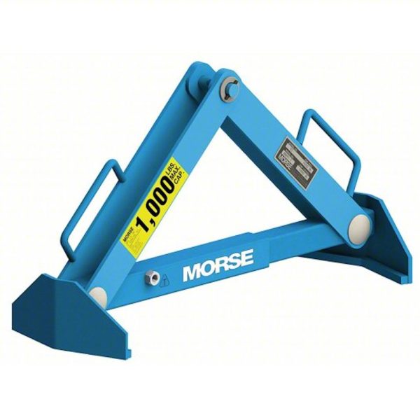 Morse 92 30-1/2" 30 to 85 Gal 1000 Lb 2 Grip Points Steel Metal Drum Lifter - Image 2