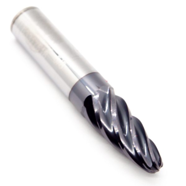 Accupro 03317518 Barrel Cutter Oval End Mill 5/8" 6FL AlTiN+