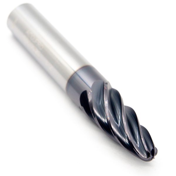 Accupro 03317526 Barrel Cutter Oval End Mill 1/2" 6FL AlTiN+