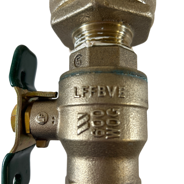 Watts 1 LF009M2-QT-S 1" Bronze Reduced Pressure Zone Backflow Preventer - Image 4