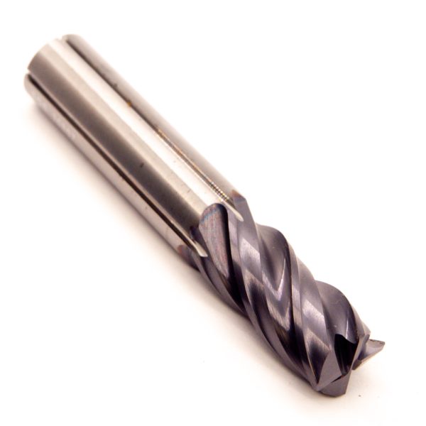 SGS Kyocera 36807 Carbide JetStream End Mill 5/8" 4FL 0.040" Radius