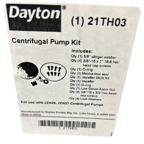 Dayton 21TH03 Repair Kit