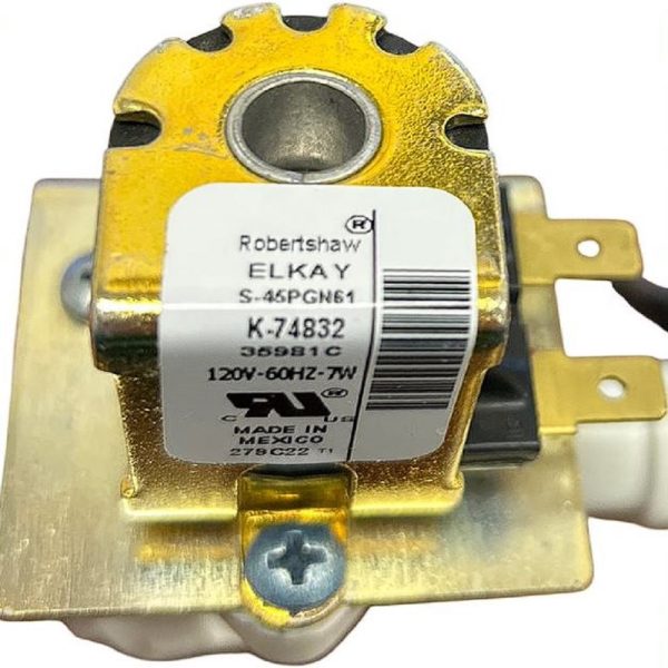 Elkay 35981C 115V 7" x 5" x 5" White Solenoid Valve - Image 4