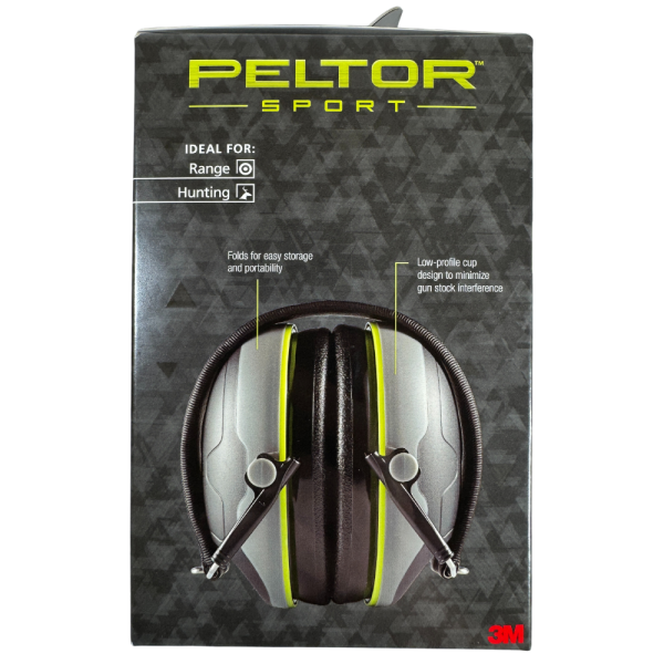 3M Peltor 97040-PEL-6C 24 NRR Sport Shotgunner II Low-Profile Hearing Protector - Image 3