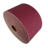 3M 01688 2-3/4" x 25 Yard P80 Grit AO Red Abrasive Stikit Sheet Roll - Image 4