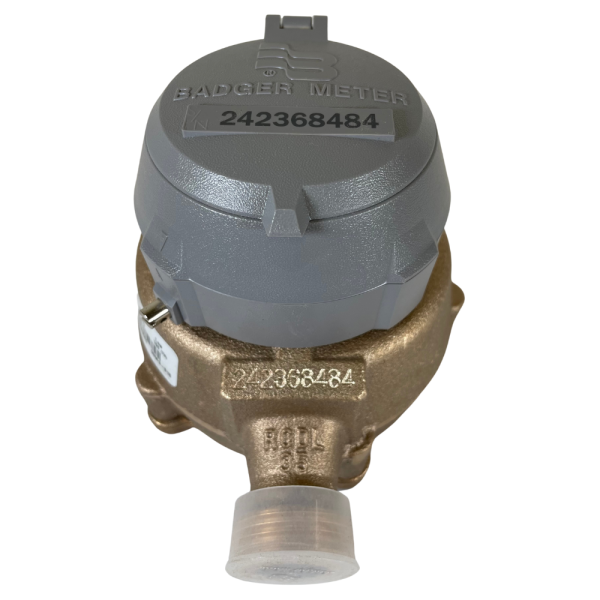 Badger 103-3721 3/4" NPT 0.75 GPM to 35 GPM 150 PSI Mechanical Flowmeter - Image 4