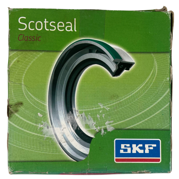 SKF 32470 3.250" x 4.501" x 0.672" SCOT1 Solid Nitrile Rubber Oil Seal - Image 4