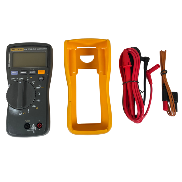 Fluke 116 600V Battery Powered Digital HVAC True RMS Multimeter - Image 2