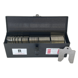 Stainless Steel 36D704 Slotted Shim Assortment